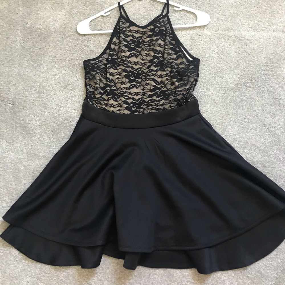 Black & Nude Dress